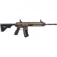 HK HK416 22 LR 8.5in 20rd Flat Dark Earth Semi-Auto Long Pistol (81000530)