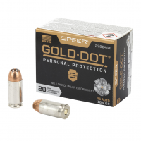 SPEER Gold Dot Personal Protection 45 Auto 185gr HP 20/Box Handgun Ammo (23964GD)
