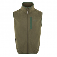DRAKE Camp Olive/Dark Green Fleece Vest (DW1603-ODG)
