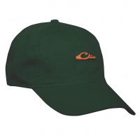 DRAKE Cotton Twill Logo Hunter Green Cap (DH2011-HTG)