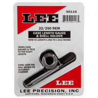 Lee 90116 Case Length Gauge w/ Shell Holder 2 Piece 22-250 Remington