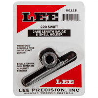 Lee 90118 Case Length Gauge w/ Shell Holder 2 Piece 220 Swift