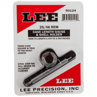Lee 90124 Case Length Gauge w/ Shell Holder 2 Piece 25-06 Remington