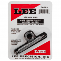 Lee 90149 Case Length Gauge w/ Shell Holder 2 Piece 338 Win Magnum