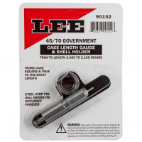 Lee 90152 Case Length Gauge w/ Shell Holder 2 Piece 45/70 Government