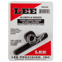 Lee 90154 Case Length Gauge w/ Shell Holder 2 Piece 40 S&W