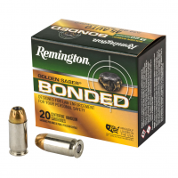 REMINGTON Golden Saber Bonded 45 Auto 230gr BJHP 20/Box Handgun Ammo (29327)