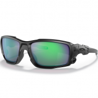 OAKLEY SI Ballistic Shocktube Matte Black Frame/Prizm Maritime Polarized Lenses Sunglasses (OO9329-06)