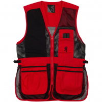 BROWNING Trapper Creek Mesh Red/Black Shooting Vest (30502671)