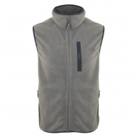 DRAKE Camp Charcoal/Navy Fleece Vest (DW1603-CNV)
