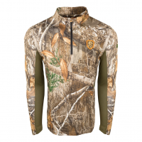 DRAKE Performance 1/4 Zip Long Sleeve Agion Realtree Edge Shirt (DNT1014-030)