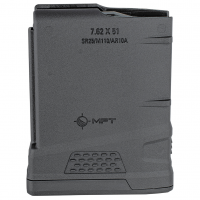 Mission First Tactical Magazine, 308 Winchester, 762NATO, Fits AR-10, 10 Rounds, Black 10EXD762X51