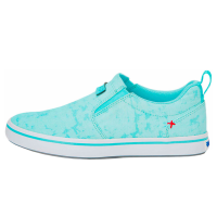 XTRATUF Women's Sharkbyte Eco Deck Light Blue Shoe (XSWR-200-BLU)