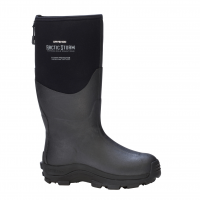 DRYSHOD Mens Arctic Storm Hi Black/Grey Winter Boot (ARS-MH-BK)