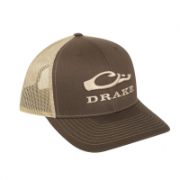 DRAKE Brown/Khaki Mesh Back Cap (DH4010-BKH)