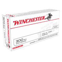 WINCHESTER USA 300 Blackout 200Gr Open Tip 20rd Box Rifle Ammo (USA300BLKX)