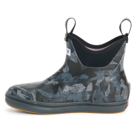 XTRATUF Women's 6in Ankle Deck Black Camo Boot (XWAB-002-CAM)