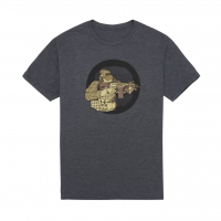 VIKTOS TEE V SHOOTER CHARCOAL HEATHER XL