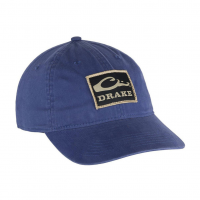 DRAKE Royal Blue Cotton Twill Patch Cap (DH4090-ROY)