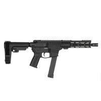 CMMG Banshee MkGs 9mm 8in 33rd Armor Black Semi-Automatic AR Pistol (99A5163-AB)