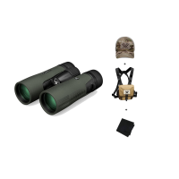 VORTEX Diamondback HD 8x42 Binocular w/ GlassPak Harness Case, Multicam Camo Cap and Microfiber Cleaning Cloth