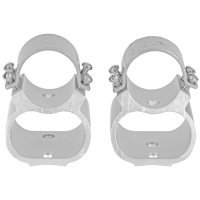 Weaver See-Thru Mount, For Ruger 10/22, Symmetrical Caps, Silver Finish 49734