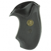 Pachmayr Grip Compact, Fits Colt D Post 1971 Revolver, Black 2515