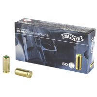 Umarex 9MM Blanks, For use with 9mm PAK self loading replica's only, 50 Round Box 2252753