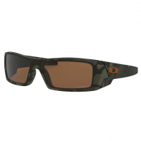 OAKLEY Gascan Sunglasses with Matte Olive Camo Frame and Prizm Tungsten Polarized Lenses (OO9014-5160)