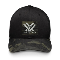 VORTEX Mens Pathbreaker Pro One Size Black MultiCam Camo Cap (222-18-BCA)