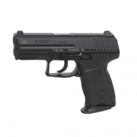 HK P2000 V2 LEM 9mm 3.66in 10rd 3 Magazines Semi-Auto Pistol with Night Sights (709202LEL-A5)