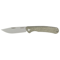 Kershaw Federalist, Folding Knife, 3.25" Blade, Clip Point, Stonewashed Finish, CPM 154 Stainless Steel, Green Micarta Grips 4320