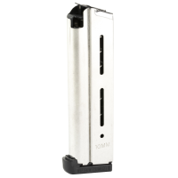 Wilson Combat Magazine, 10MM, 9 Rounds, Fits FS 1911, .350" Base Pad, Stainless 47NX