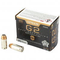 Speer Ammunition Gold Dot G2, 40S&W, 180 Grain, Gold Dot Hollow Point, 20 Round Box 23999