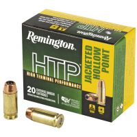 Remington High Terminal Performance, 40S&W, 180 Grain, Jacketed Hollow Point, 20 Round Box 22308