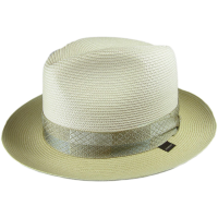 STETSON Andover Milan Fedora Beige/Sand Hat (TSANDV-1522J2)