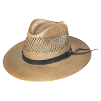 STETSON Peak View Copper Shantung Straw Hat (OSPKVW-9327CO)