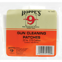 HOPPE'S 500-Pack .22 and .270 Caliber Gun Cleaning Patches (1202S)