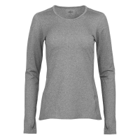 HOT CHILLYS Women's Micro-Elite Chamois Granite Crewneck (HC9908-532)