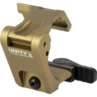 Unity Tactical FAST, Magnifier Mount, 2.26" Optical Height, Compatible with G23, G30, G33, G43, G45, VMX-3T, Micro3X, Micro6X, 3X MAG-C, Juliet3X, Juliet4X, Juliet Micro3X, Anodized Finish, Flat Dark Earth FST-OMF