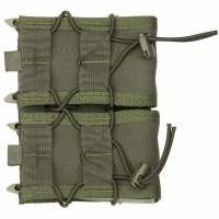 High Speed Gear Double Rifle TACO, Dual Magazine Pouch, Molle, Fits Most Rifle Magazines, Hybrid Kydex and Nylon, Olive Drab Green 11TA02OD
