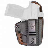 Versacarry Comfort Flex Custom, Inside Waistband Holster, Fits Sig Sauer P365, Leather and Kydex, Distressed Brown, Right Hand CFC211365