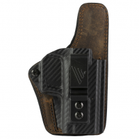 Versacarry Comfort Flex Custom, Inside Waistband Holster, Fits Springfield XDM, Leather and Kydex, Distressed Brown, Right Hand CFC211XDM