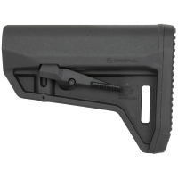 Magpul Industries MOE SL-M Carbine Stock, Fits Mil-Spec Buffer Tubes, Matte Finish, Black MAG1242-BLK