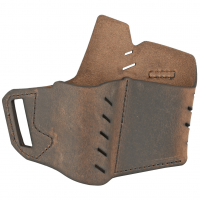 Versacarry Commander Belt Holster w/ Mag Pouch, Fits Sig P365/XL, Distressed Brown Color, Water Buffalo Leather, Right Hand 6220365