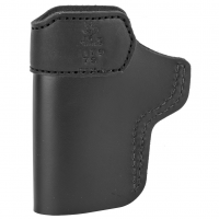DeSantis Gunhide 179, Sof-Tuck 2.0 Inside Waistband Holster, Fits Standard 1911 Models 3"-3.5" From Colt/S&W/Sig Sauer/Ruger/Kimber/Springfield and Others, Right Hand, Black Leather 179BA79Z0