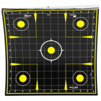 Allen EZ AIM Adhesive, Sight Grid, 12.5", 30 Pack, Black/Chartreuse 15221-30