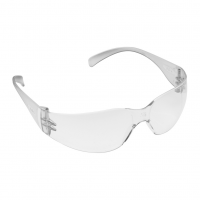 3M/Peltor Virtua Glasses, Clear Frame, Clear Lens 11228-00000-100