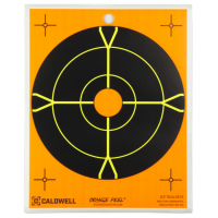 Caldwell 8" Sight-in Target, Orange/Black, 25 Sheets, (5) 5-Packs 1166103