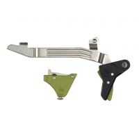 Timney Triggers Alpha Competition Trigger, Anodized Finish, Green, Fits Gen 5 - G17, G19, G34 ALPHA GLOCK 5 - GREEN